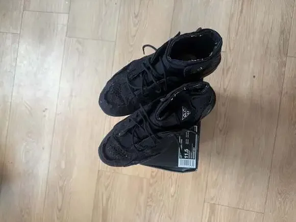 Nike x Comme des Garçons ACG Air Mowabb Black Sneakers