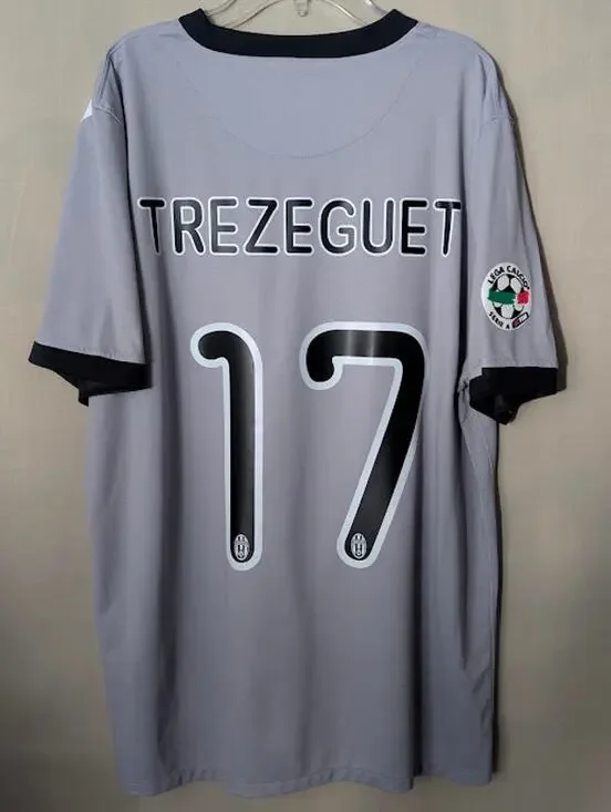 Juventus Trezeguet Away Jersey Large