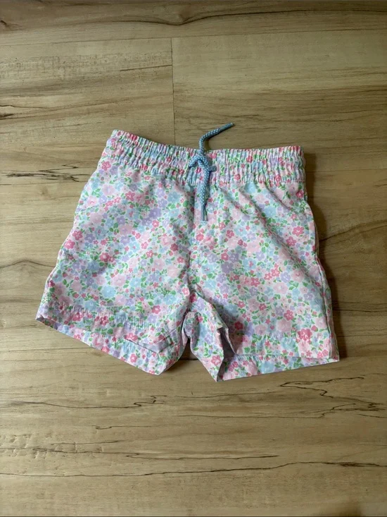 The Beaufort Bonnet Company Floral Swim Trunks