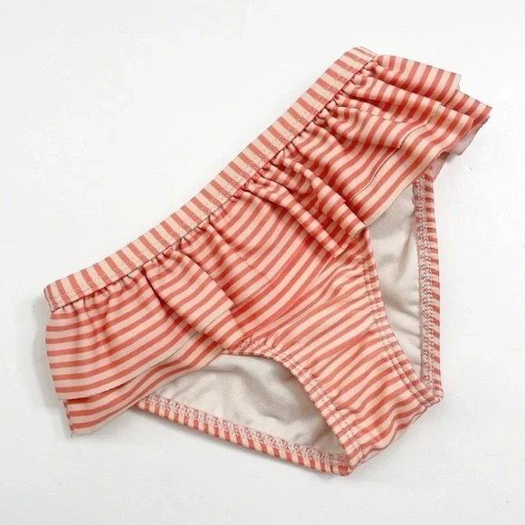 Cat & Jack toddler girls striped swim diaper