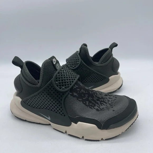 Nike 910090-300 Men's Size 7 Stone Island Sock Dart Mid Shoes 'Sequoia' Sneakers