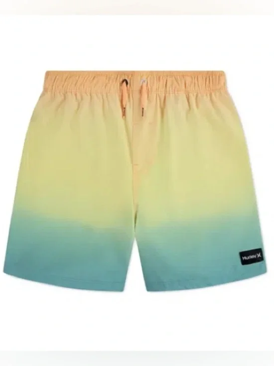 Hurley Boys' SIZE SMALL First Light Pull-On Swim Shorts- Size Small (8)