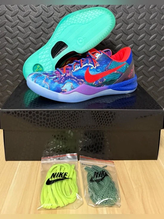 Nike What The Kobe VIII 8 Protro 2025 HM9621-900 Multi Color Mens Size 9