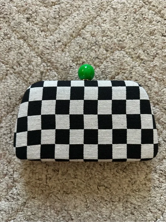 Shiraleah Checkered Clutch