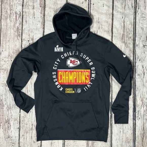Kansas City Chiefs Super Bowl LVII Nike NFL Football Hoodie Sweatshirt