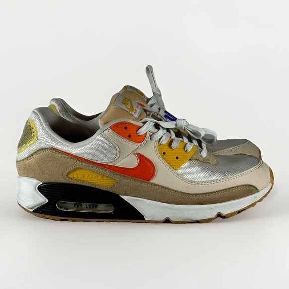Nike Air Max 90 'M. Frank Rudy' FB4315-100 White‎ Red Sneaker Shoe Men's Size 14