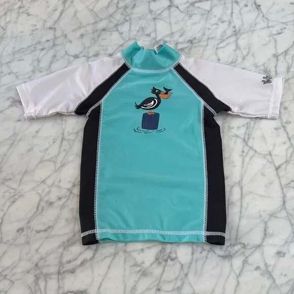 UV Skinz Rash Guard Top Sz 2T Pelican