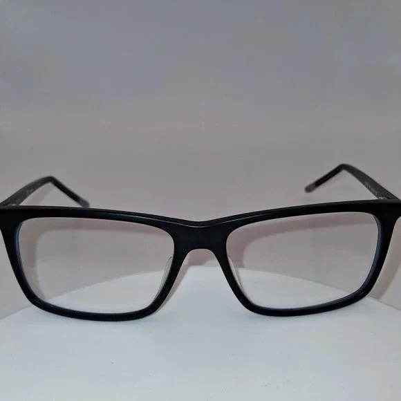 Nike Eyeglasses Frames 7253 008 Matte Black Rectangle Full Rim 55-16-145