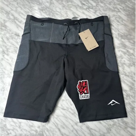 Nike Trail Dri-fit ADV Lava Loops Half Tights Running HJ4170-010 Men's XL NEW
