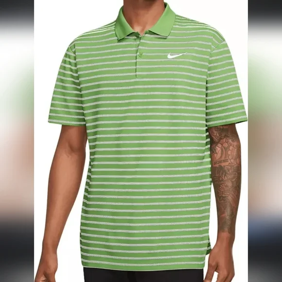 Nike Men's Dri-FIT Victory Striped Golf Polo