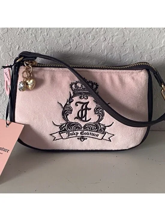 Juicy Couture‎ Couture Need More Juicy Convertible Wristlet Pink Clay NEW