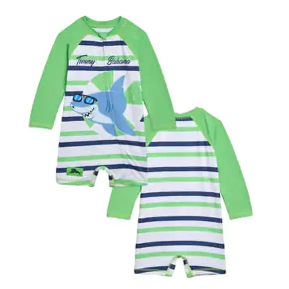 Tommy Bahama Boy's Swim Set Shark 6/12 Month's NWT