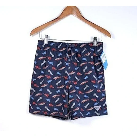 Columbia PFG Rambler Water Shorts Boys Size Large Youth‎ Swim Fishing Hiking NEW