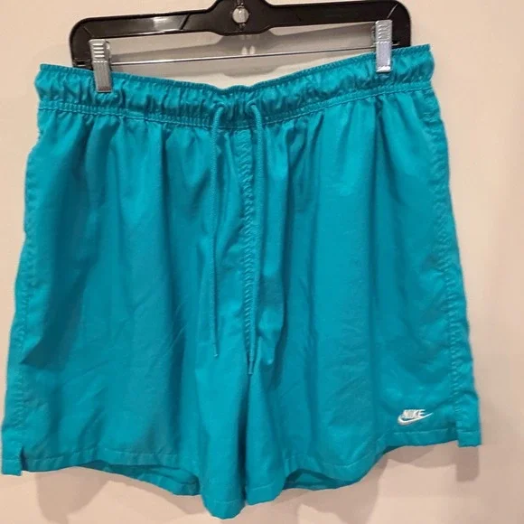 Nike Mens XL Teal Blue Swim‎ Trunks Mesh Lined Board Shorts FN3307-345