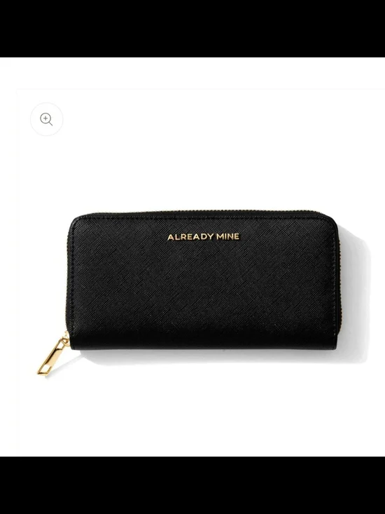 Already Mine NY Black Manifestation Wallet – Protection & Inner Power