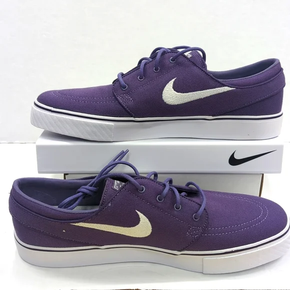 New‎ Nike Zoom Stefan Janoski 333824-515 canyon purple/white color scheme