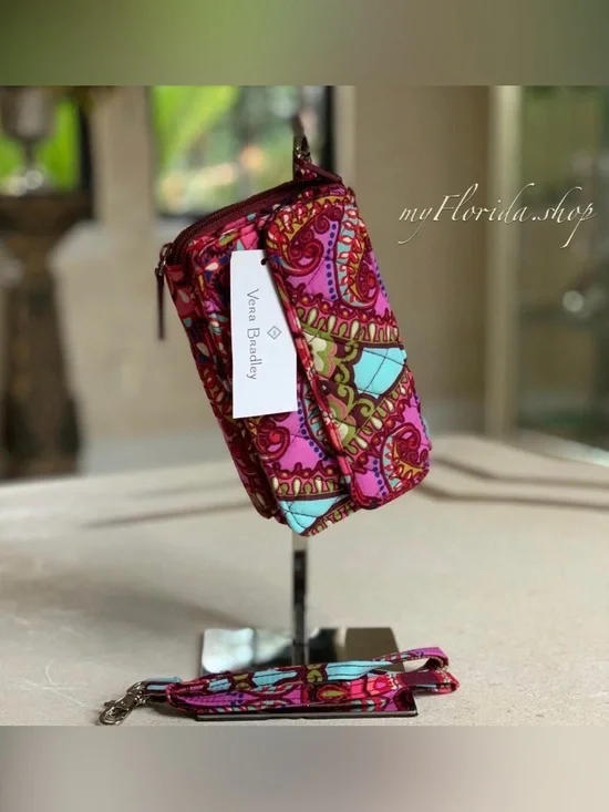 Vera Bradley All in One Crossbody Wallet | NWT | Fits iPhone 17