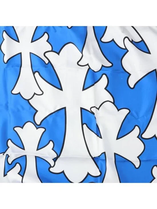 Chrome Hearts CH Scarf Cemetery Printsilk