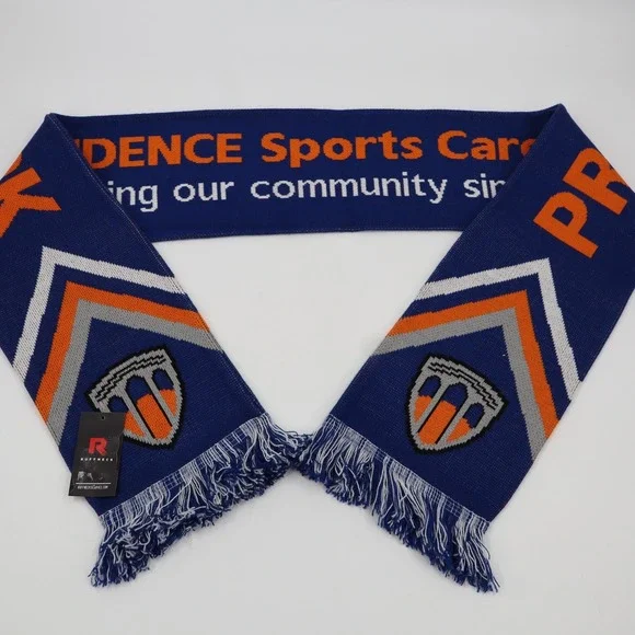 Ruffneck‎ Scarf Unisex One Size Blue Providence Sports Care Center 10 Year Knit