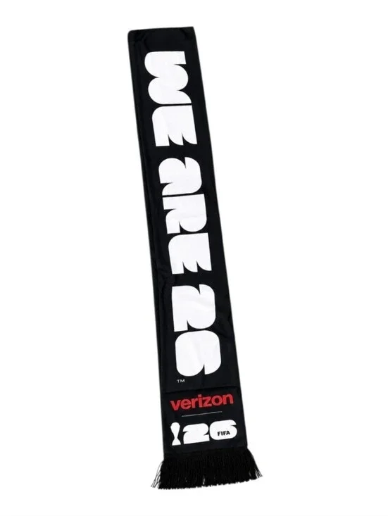 Polyester scarf, FIFA World Cup 2026 Verizon promotional scarf