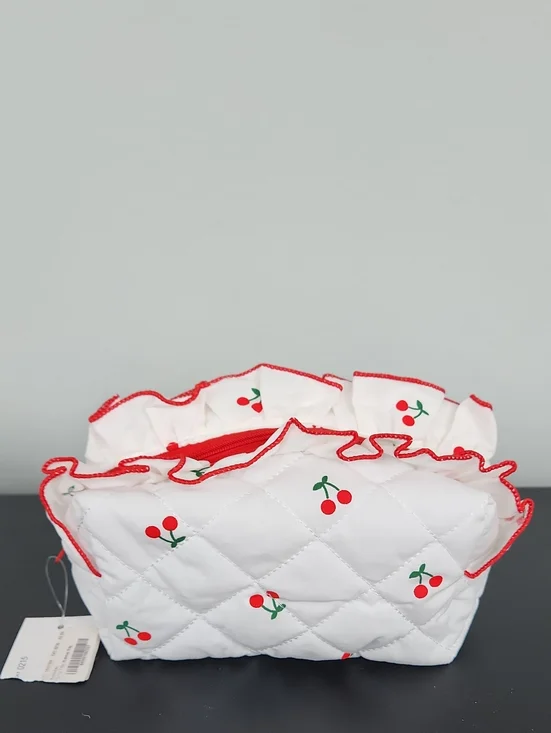 Set Of 2 Quilted Cosmetic Bags 7