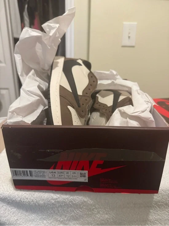 NIB Authentic Nike Air Travis Scott Jordan 1 Low - OG