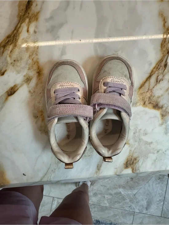 Carter's Light Pink and Lavender Toddlers' Sneakers