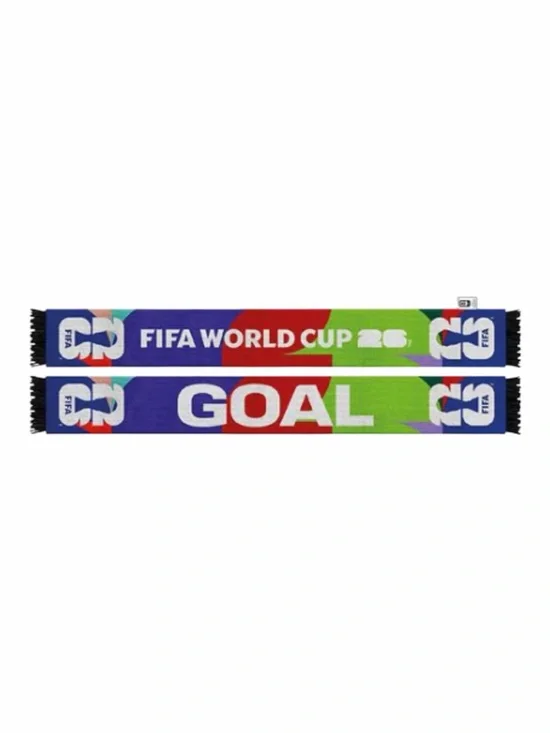 FIFA World Cup '26 Multi Color Scarf, NWT