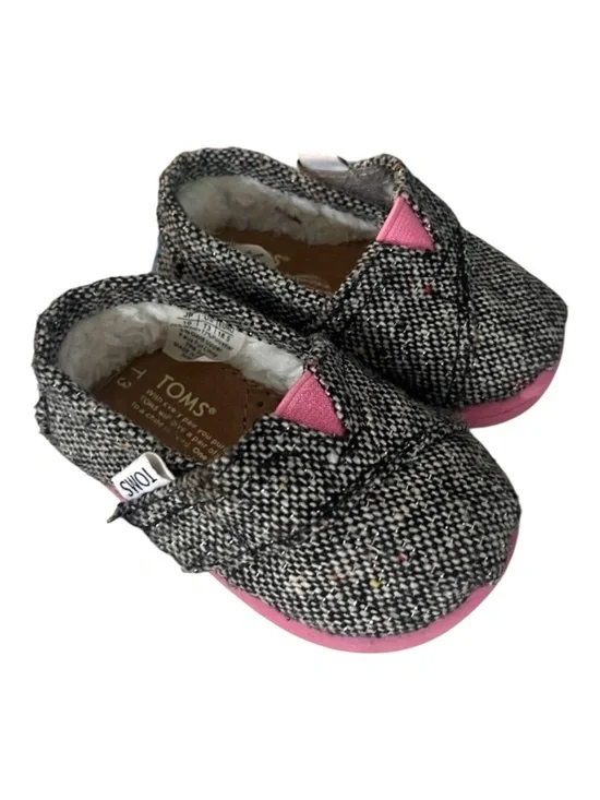 Toms Baby Girls Tweed Shoes Size T3