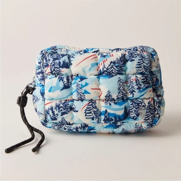 Free People Quilted Printed Mini Case