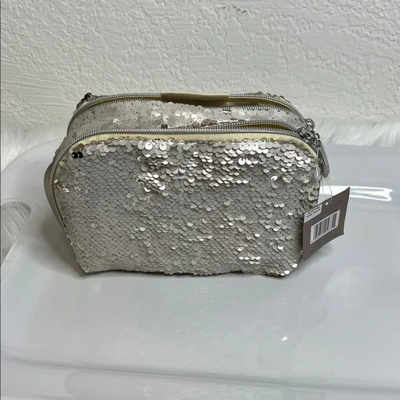 Sequin Silver Women's Bag