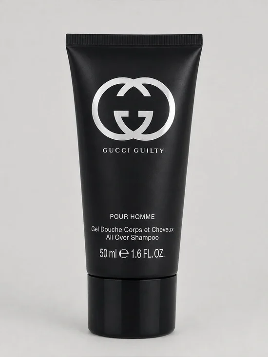 Gucci Black Men's Tube Grooming Shampoo