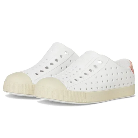 Native Shoes Jefferson 13111502-1891 Toddler 6M White Perforated Shoe ZOGG3316