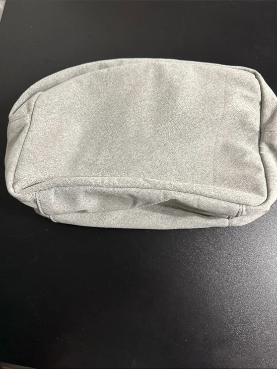 Stoney Clover Lane Large Heather Gray Cosmetic Pouch