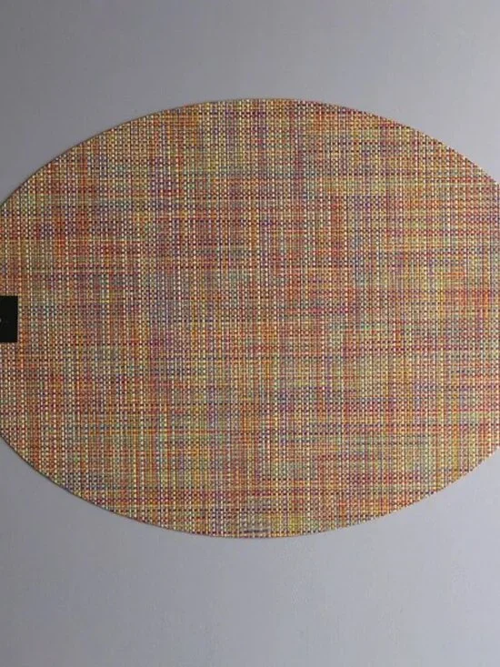 Chilewich Vinyl Placemats - 6 Confetti Oval