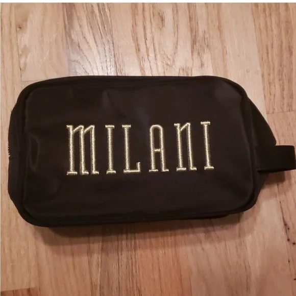 MILANI (2) Cosmetic Makeup Travel Storage Bag, 10