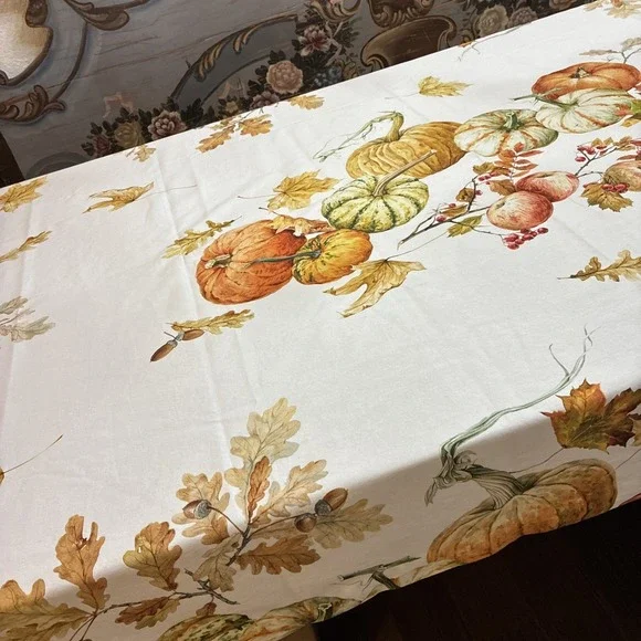 Southern Living Tablecloth Fall Autumn Thanksgiving 56x80