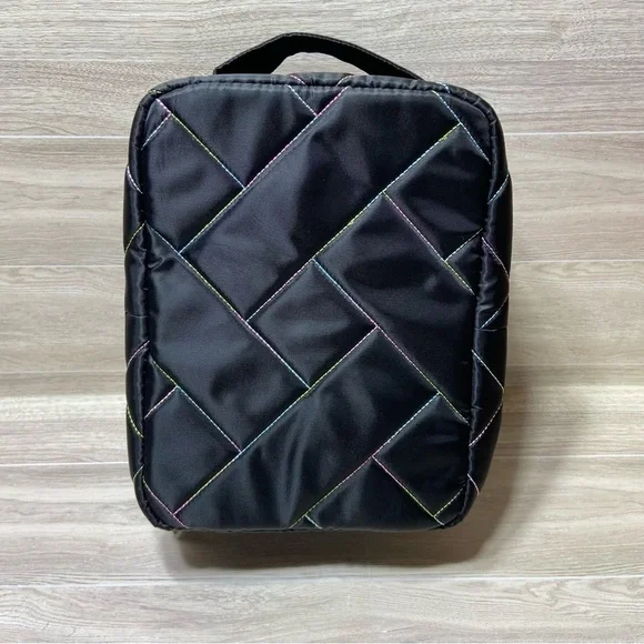 Stylish Black Quilted Men's Bag