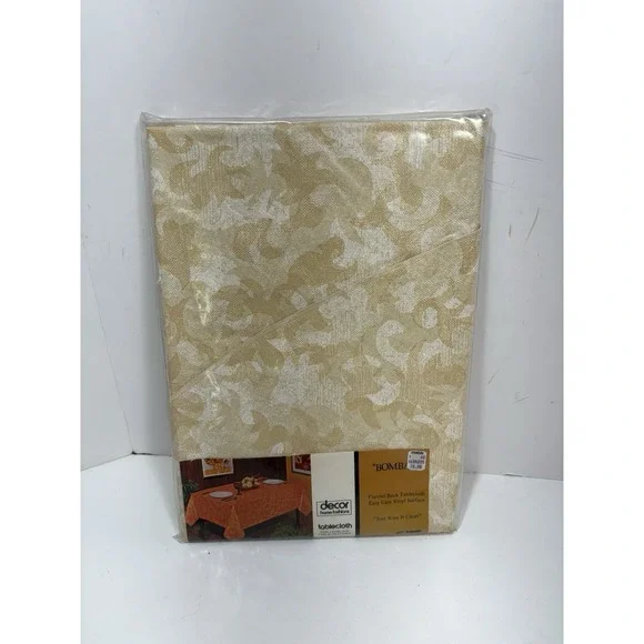 Bomba‎ Decor Home flannel back vinyl tablecloth 60