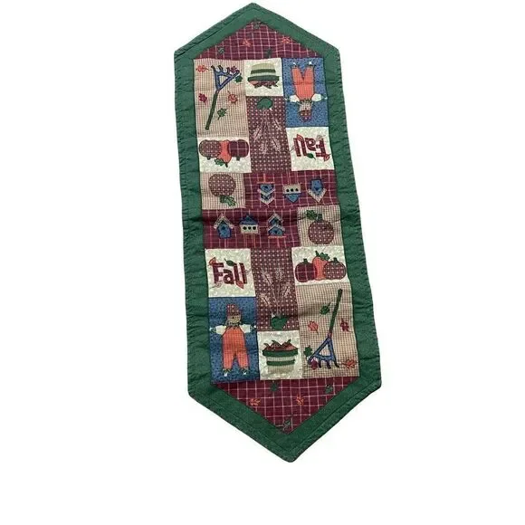 Genuine Sonoma Home Goods 34” long fall theme‎ table runner vintage
