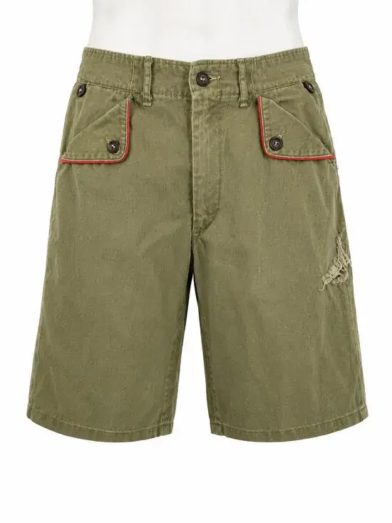 Vintage 60s 70s Boy Scouts BSA Uniform Shorts Camp Hiking Distressed Youth READ