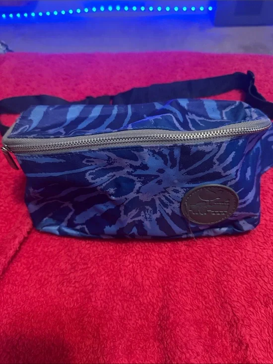Blue Tie-Dye Crossbody Bag - [Brand Unspecified]