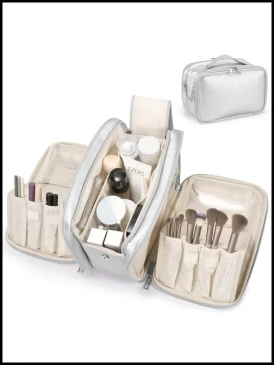 Travel Makeup Bag Large Capacity Waterproof Cosmetic Organizer