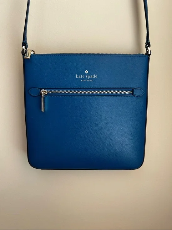 Kate Spade Sadie Blue Crossbody Purse