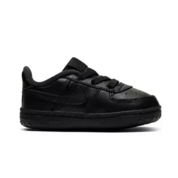 NIB. NIKE Force 1 Crib Black Infant Bootie