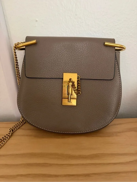 Chloe Drew Leather Crossbody Bag