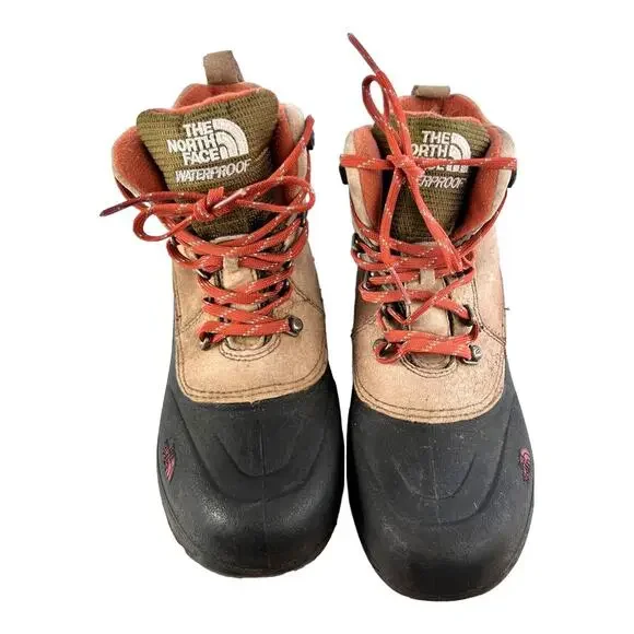 North Face Waterproof Heat Seeker Boots Size U.S. Boys 4.0 Youth. Good Condition