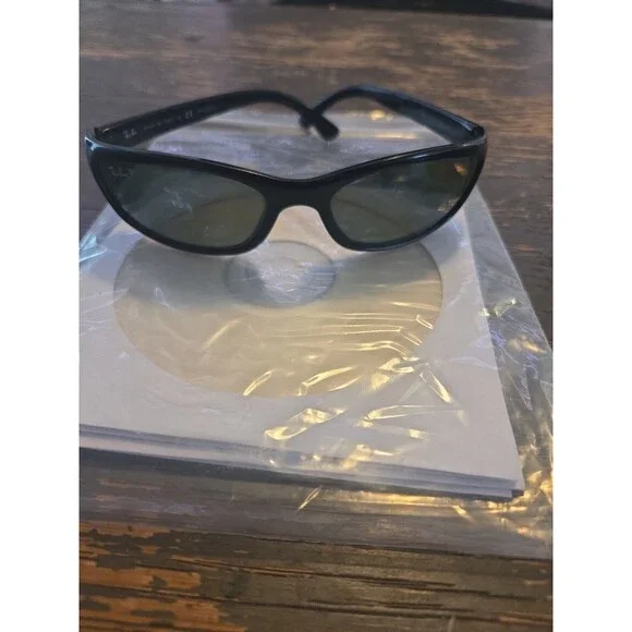 Ray-Ban Polarized Small Predator Active Lifestyle Sunglasses RB4115 601/9A Wrap
