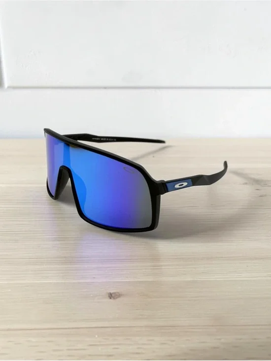 Oakley Sutro Lite Sweep Sunglasses Matte Black Prizm Sapphire Shield