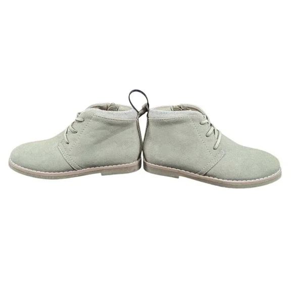 Nordstrom Kids Suede Chukka‎ Boots Tan Lace Up Zip Size 12M